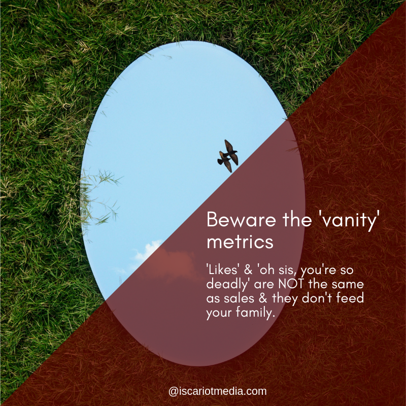 Stop wasting your time with vanity metrics